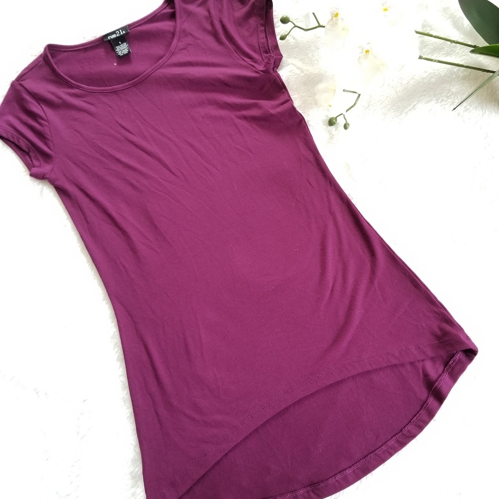 High Low Short Top